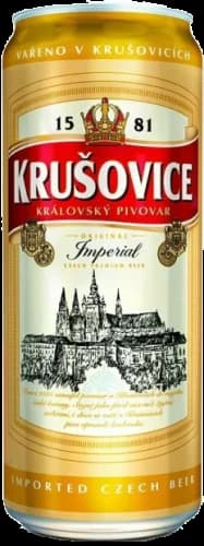 Krusovice Royal в банке