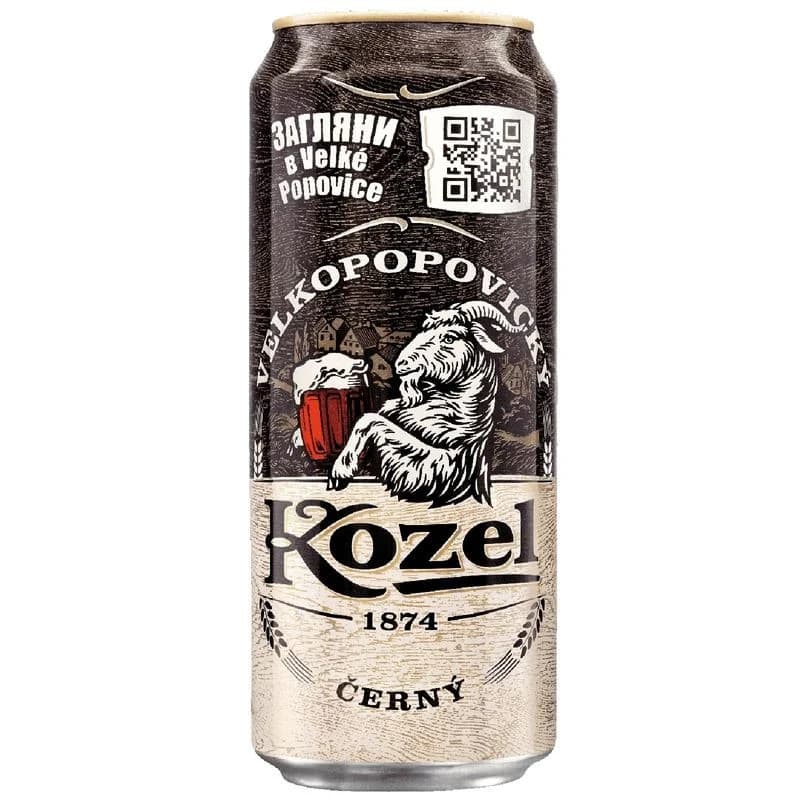 Velkopopovicky Kozel тёмное 3.7%, 450мл