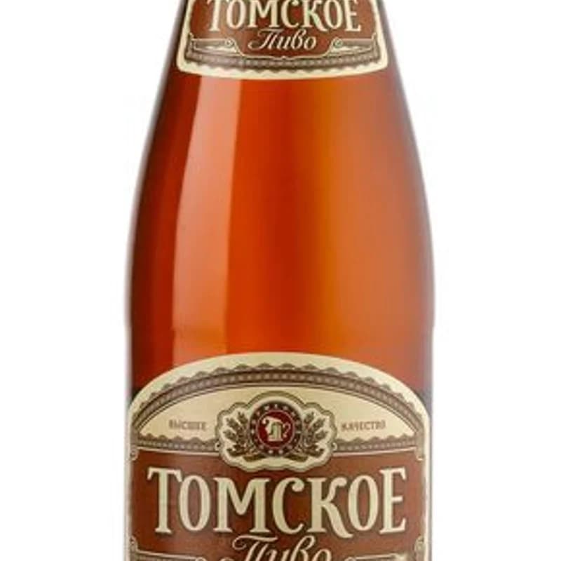 Томское Пиво Фирменное светлое фильтрованное 4%, 500мл