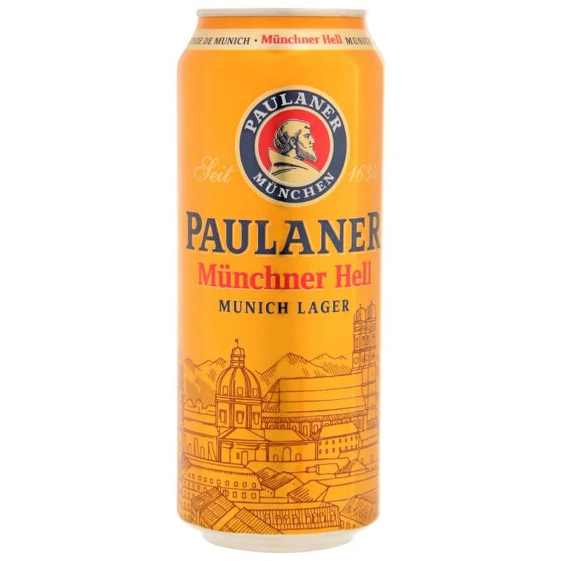 Paulaner Munchner Hell светлое 4.9%, 500мл