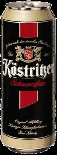 Kostritzer Schwarzbier 0.5 л в жестяной банке