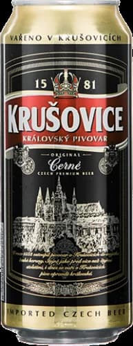 Krusovice Cerne в банке