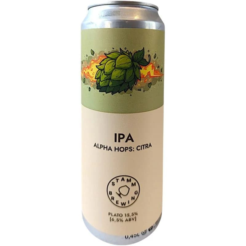 Stamm Brewing Alpha Hops Citra светлое 6.5%, 450мл