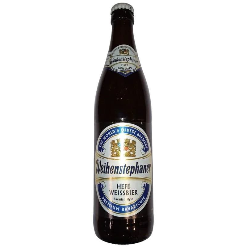 Weihenstephaner Hefeweissbier светлое нефильтрованное пастеризованное неосветлённое 5.4%, 500мл