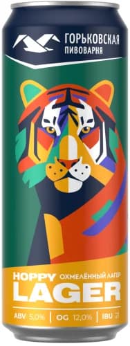 Горьковская Пивоварня Hoppy Lager Банка